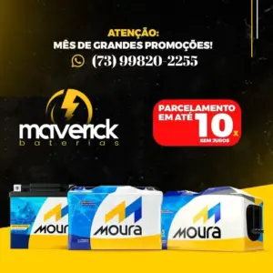 Baterias em Porto Seguro