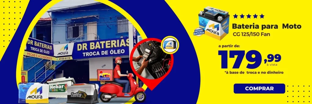 Bateria para moto 5ah em Cotia 179,99 a base de troca