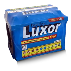 Bateria Luxor 60ah livre de manutenção R$ 279,90 entrega grátis em Cotia
