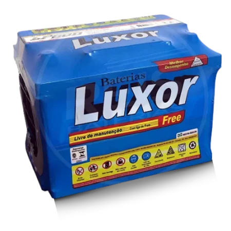 Bateria Luxor 60ah livre de manutenção R$ 279,90 entrega grátis em Cotia